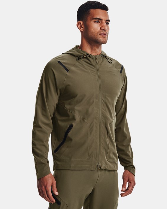 เสื้อแจ็คเก็ต UA Unstoppable สำหรับผู้ชาย, Green, pdpMainDesktop image number 4